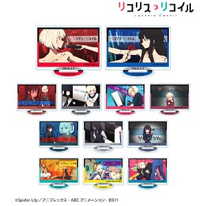 TV Animation [Lycoris Recoil] Trading Eyecatch Acrylic Stand Ver.A (Set of 12) (Anime Toy)