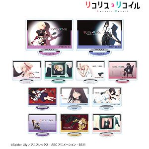 TV Animation [Lycoris Recoil] Trading Eyecatch Acrylic Stand Ver.B (Set of 12) (Anime Toy)