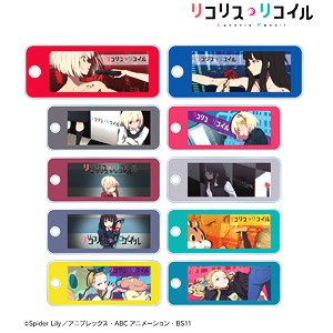 TV Animation [Lycoris Recoil] Trading Eyecatch Acrylic Key Tag Ver.A (Set of 10) (Anime Toy)