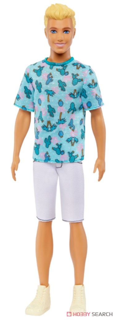 Ken Fashionistas Blue Pink T-shirt (Character Toy) Item picture1