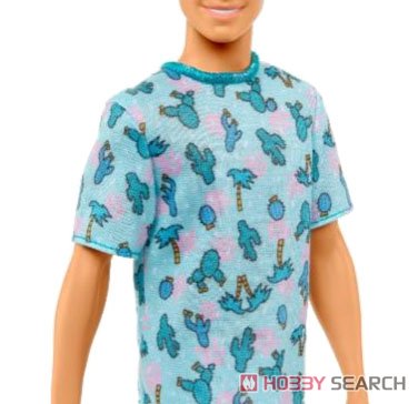 Ken Fashionistas Blue Pink T-shirt (Character Toy) Item picture3
