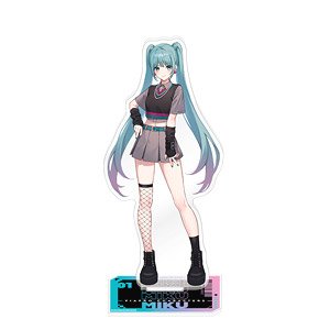 初音ミク×THE GUEST cafe&diner コラボカフェ アクリルスタンド 初音ミク (キャラクターグッズ)