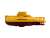 R/C U18 Type Submarine Yellow x Red (RC Model) Item picture2