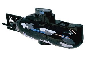 R/C U18型潜水艦 ブラック迷彩 (ラジコン)
