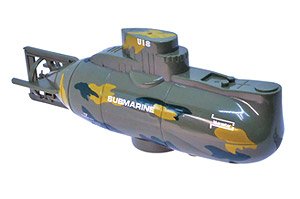 R/C U18 Type Submarine Green Camouflage (RC Model)