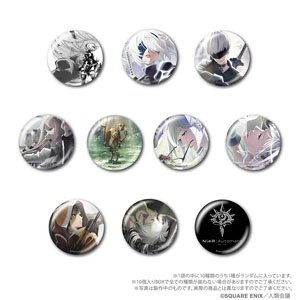 Nier: Automata Ver1.1a Can Badge Vol.1 (Set of 10) (Anime Toy)