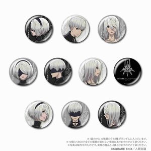 Nier: Automata Ver1.1a Can Badge Vol.2 (Set of 10) (Anime Toy)