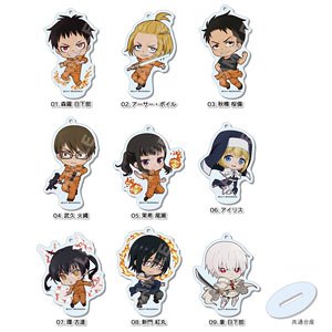 [Fire Force] Marutto Stand Key Ring 01 (Set of 9) (Anime Toy)