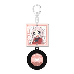 にじよん あにめーしょん ジャケット風レコードキーホルダー 鐘嵐珠 (キャラクターグッズ)