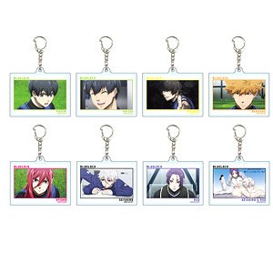 アクリルキーホルダー 「TVアニメ『ブルーロック』」 07 ボックス (場面写イラスト) (8個セット) (キャラクターグッズ)