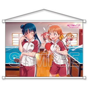 『ラブライブ！サンシャイン!!』 B2タペストリー Aqours 千歌＆善子 [2] (キャラクターグッズ)