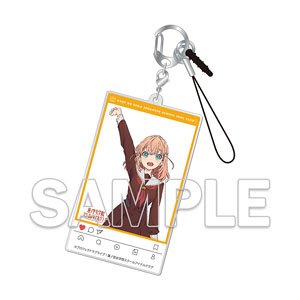 『蓮ノ空女学院スクールアイドルクラブ』 SNS風アクリルキーホルダー 日野下花帆 制服 Ver. (キャラクターグッズ)