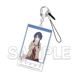 『蓮ノ空女学院スクールアイドルクラブ』 SNS風アクリルキーホルダー 村野さやか 制服 Ver. (キャラクターグッズ)