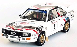 Audi Sports Quattro 1984 Manx Rally #1 Hannu Mikkola / Arne Hertz (Diecast Car)