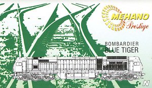 53261 (N) Bombardier Blue Tiger II `ITL` DC [LK Blue Tiger ITL] (Model Train)