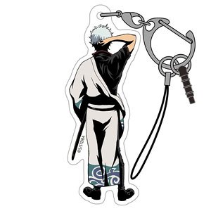 銀魂. 銀さんの背中 アクリルマルチキーホルダー (キャラクターグッズ)