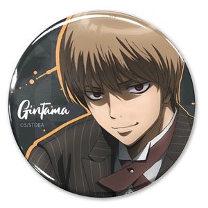銀魂. 沖田総悟 缶バッジ ノワールVer. (キャラクターグッズ)