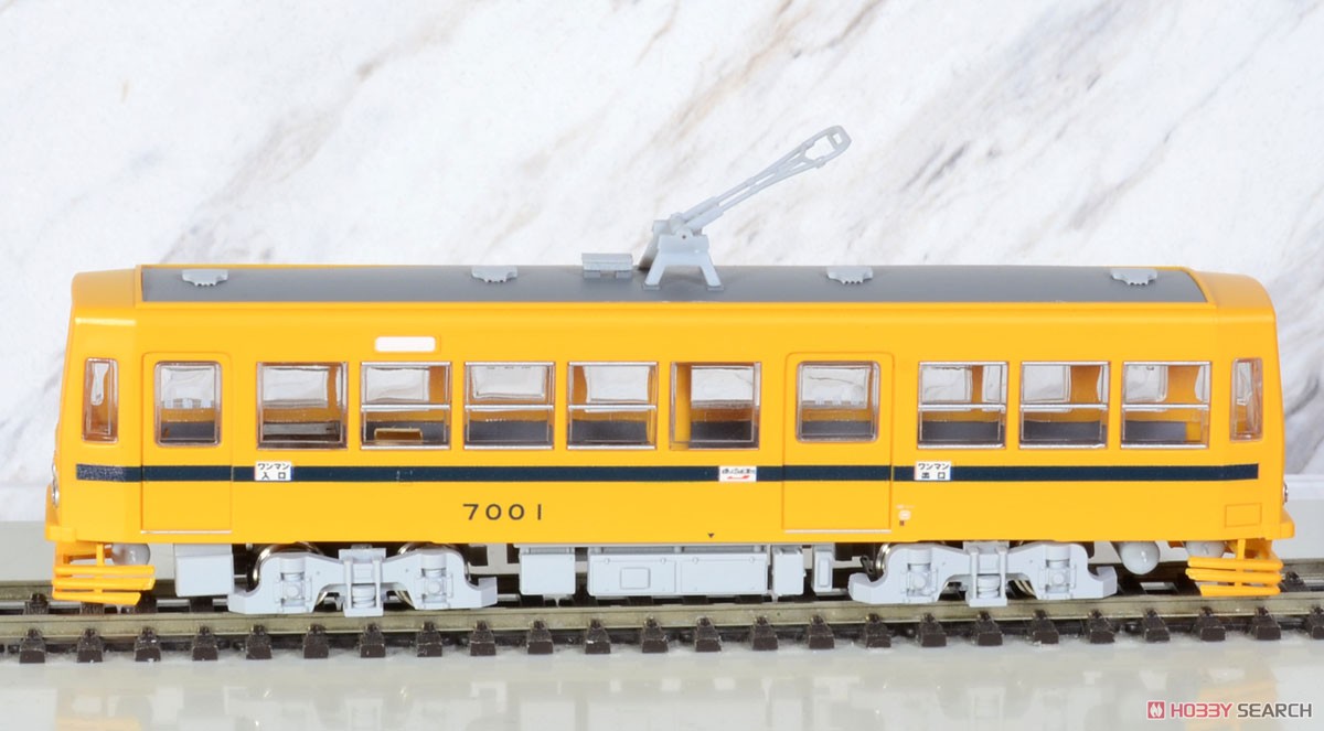 1/80(HO) Toden Arakawa Line Series Non-Air Conditionered Car Yellow #7001 Redy-to-run (Pre-colored Completed) (Model Train) Item picture2
