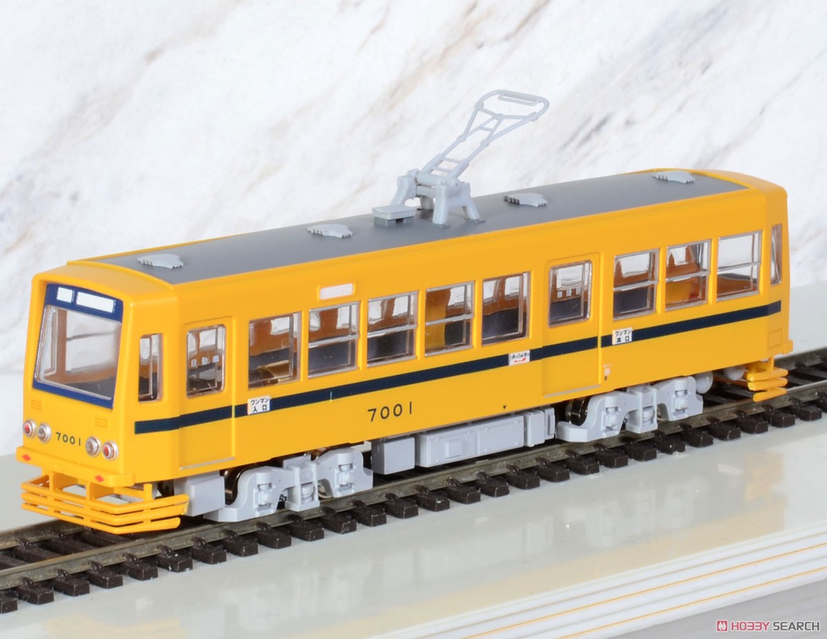 1/80(HO) Toden Arakawa Line Series Non-Air Conditionered Car Yellow #7001 Redy-to-run (Pre-colored Completed) (Model Train) Item picture3