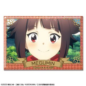 この素晴らしい世界に爆焔を！ ホログラム缶バッジ デザイン01 (めぐみん/A) (キャラクターグッズ)