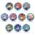【イナズマイレブン オリオンの刻印】 メタリック缶バッジ 01 (10個セット) (キャラクターグッズ) 商品画像1