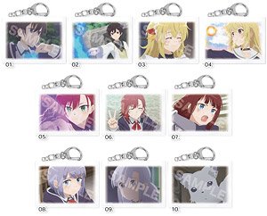 [The Reincarnation of the Strongest Exorcist in Another World] Miniature Canvas Key Ring 01 (Set of 10) (Anime Toy)