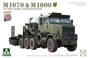 M1070 & M1000 70t 戦車運搬車 (プラモデル)