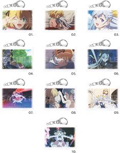 [The Magical Revolution of the Reincarnated Princess and the Genius Young Lady] Miniature Canvas Key Ring 01 (Set of 10) (Anime Toy)