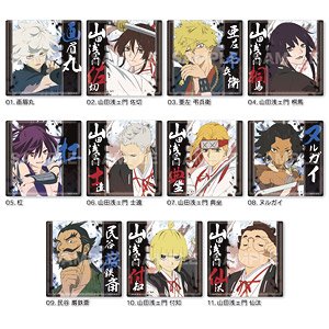 [Hell`s Paradise: Jigokuraku] Big Square Can Badge 01 (Set of 11) (Anime Toy)