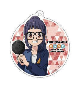 Laid-Back Camp Yurucamp Base Acrylic Key Ring Chiaki (Anime Toy)