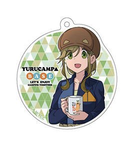 Laid-Back Camp Yurucamp Base Acrylic Key Ring Aoi (Anime Toy)