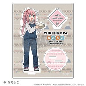 Laid-Back Camp Yurucamp Base Acrylic Stand Nadeshiko (Anime Toy)