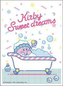 Kirby Sweet Dreams Character Sleeve Ofuro Time (EN-1217) (Card Sleeve)