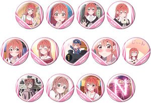 Rent-A-Girlfriend Pickup Chara Trading Can Badge Sumi Sakurasawa Part2 (Set of 13) (Anime Toy)