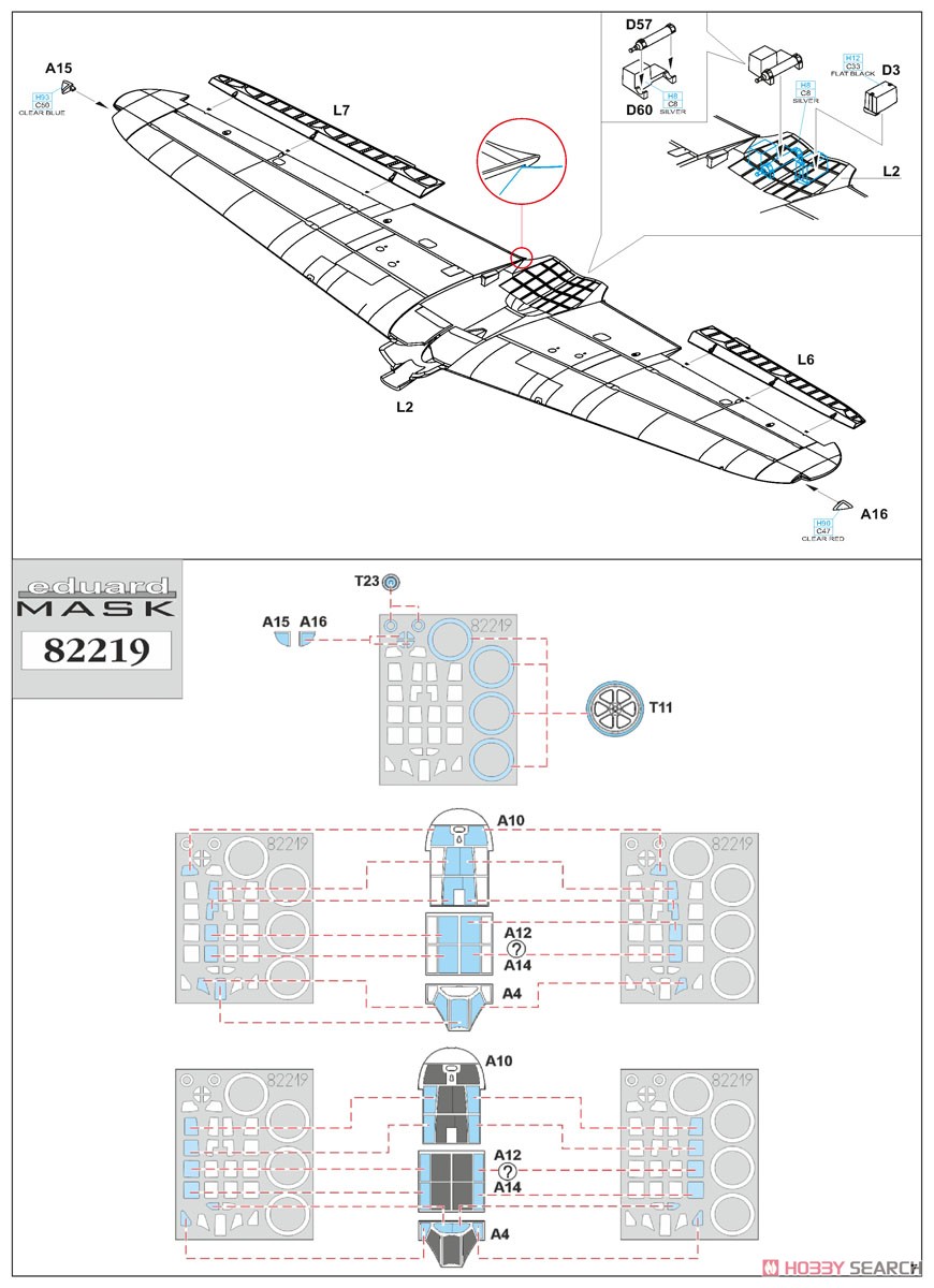 A6M2-N Rufe (Nakajima A6M) ProfiPACK (Plastic model) Assembly guide6