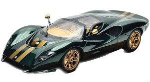 De Tomaso P72 Green Metallic (Diecast Car)