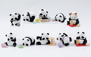 Panda Roll Panda As A Cat Series (Set of 8) (Completed)
