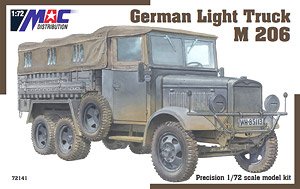 マギルス M.206 ドイツ軍 1.5トントラック w/幌 (プラモデル)