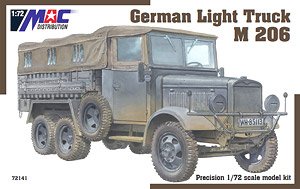 German Light Truck M 206 w/Awning (Plastic model)