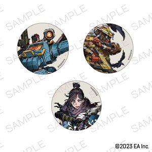 Apex Legends VTuber最協決定戦 缶バッジ (3個入り) season2 (キャラクターグッズ)