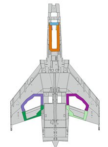 F-4E 着陸装置格納庫 塗装マスクシール (モンモデル用) (プラモデル)