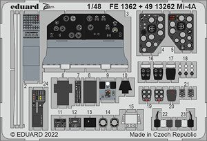Zoom Etched Parts for Mi-4A (for Trumpeter) (Plastic model)
