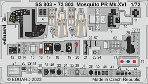 モスキート PR.XVI ズームエッチングパーツ (エアフィックス用) (プラモデル)
