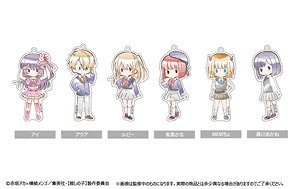 [Oshi no Ko] Retrotic Acrylic Key Ring (Set of 6) (Anime Toy)