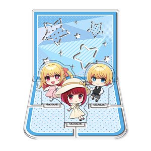 TV Animation [Oshi no Ko] Acrylic Diorama Stand 04 Aqua (Childhood) & Ruby (Childhood) & Kana Arima (Childhood) (Anime Toy)