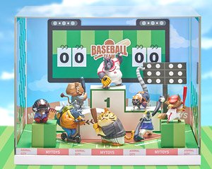 My Own Culture Animal City Baseball Team Series Trading Figure (Set of 8) (Completed)