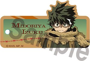 My Hero Academia Wood Style Key Chain Vol.3 01 Izuku Midoriya (Anime Toy)