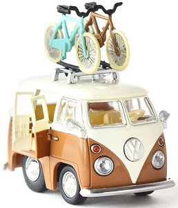 TinyQ Volkswagen T1 Brown / Beige (Toy)