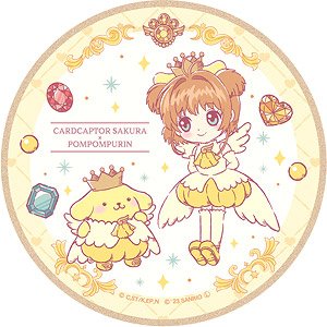 Cardcaptor Sakura x Sanrio Characters Wood Coaster Perfume Ver. Sakura x Pom Pom Purin (Anime Toy)