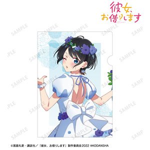 TV Animation [Rent-A-Girlfriend] [Especially Illustrated] Ruka Sarashina Petal Dress Ver. Clear File (Anime Toy)